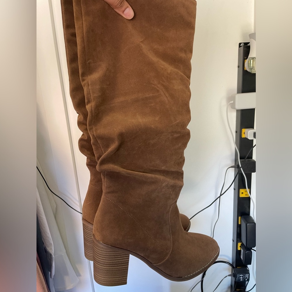 Women's Heeled Scrunch Boots